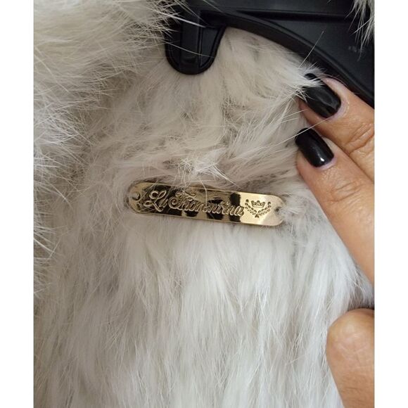 La Fiorentina Open Vest "Rabbit Fur" M - Picture 5 of 10